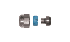 Raccord DARCAL laiton nickel&eacute; F3/4'' &agrave; diam&egrave;tre auto-adaptable pour tube PER