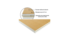 Dalle lisse isolante Duance plancher chauffant rafra&icirc;chissant - tarif chantier